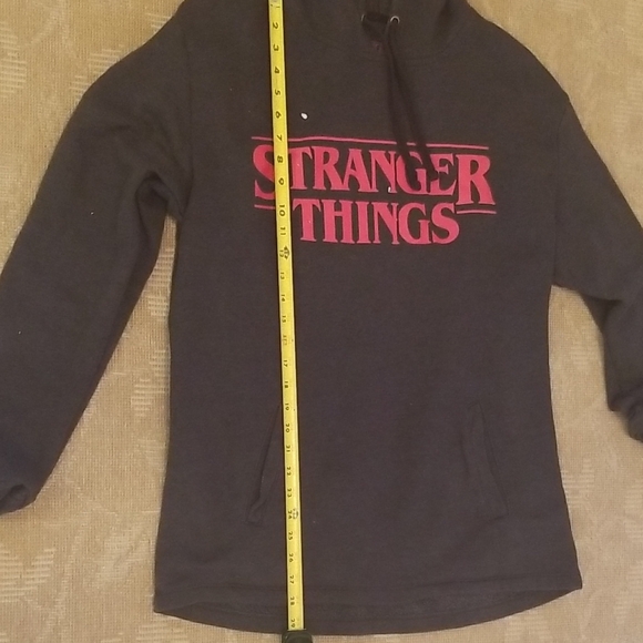 Stranger Things Black Hoodie Size L - Picture 5 of 9